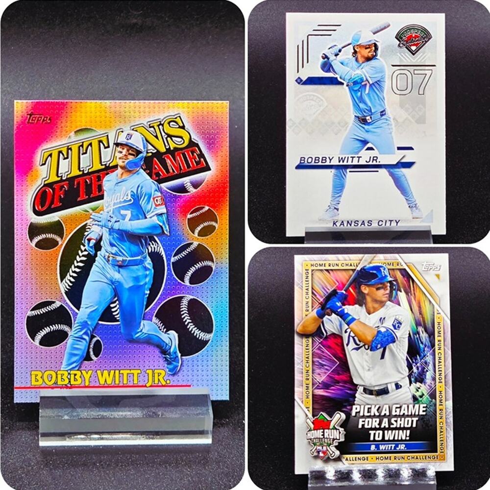 Bobby Witt Jr Titans of the Game Prospect Challenge Kansas City Royals Star